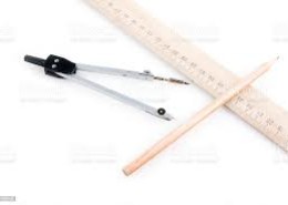 Как разделить отрезок на 2, 4, 8 равные части с помощью циркуля и линейки?