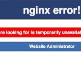 Ошибка nginx — что означает, как исправить?