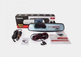 Видеорегистратор-зеркало «Омега» от Леомакс — какие отзывы?