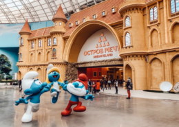 Тематические площадки парка «Остров мечты»